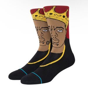 STANCE MENS SOCKS NWT CASUAL THE NOTORIOUS B.I.G. In SIZE LARGE